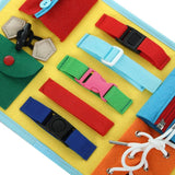 Load image into Gallery viewer, Busy Board Montessori Toy for 1 2 3 4 Year Old Toddlers Sensory Motor Skills Training
