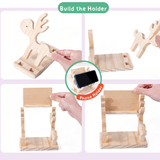 Laden Sie das Bild in den Galerie-Viewer, Wooden Matching Letter Game Toy 40 Words Flash Cards for 3+ Years Child 1 Set