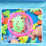 Laden Sie das Bild in den Galerie-Viewer, Magnetic Fishing Game with Inflatable Fish Pond 1 Set