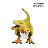 Laden Sie das Bild in den Galerie-Viewer, 11&quot; Realistic T Rex Tyrannosaurus Rex Dinosaur Solid Action Figure Toy Decor Standing / Yellow