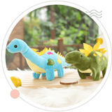 Laden Sie das Bild in den Galerie-Viewer, Electric Moving Dinosaur Stuffed Animal Plush Toy  for Kid