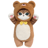 Laden Sie das Bild in den Galerie-Viewer, Cross-dressing Cat Plush Stuffed Animal Bear Cat / 30cm(11.8in)