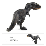 Laden Sie das Bild in den Galerie-Viewer, Realistic Different Types Of Dinosaur Figure Solid Action Figure Model Toy Giganotosaurus- / Black