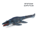 Laden Sie das Bild in den Galerie-Viewer, 11&quot;  Realistic Sea Ocean Series Dinosaur Solid Action Figure Mosasaurus Model Toy Decor Mosasaurus / Mosasaurus 288g