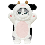 Laden Sie das Bild in den Galerie-Viewer, Cross-dressing Cat Plush Stuffed Animal Cow Cat / 30cm(11.8in)