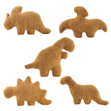 Laden Sie das Bild in den Galerie-Viewer, 5 Pcs Mini Dino Chicken Nugget Plush Toy Set Dinosaur Plush Stuffed Animal 5 Pcs