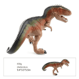 Laden Sie das Bild in den Galerie-Viewer, Realistic Different Types Of Dinosaur Figure Solid Action Figure Model Toy Giganotosaurus- / Orange