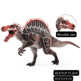 Laden Sie das Bild in den Galerie-Viewer, 14&quot; Realistic Spinosaurus Dinosaur Solid Action Figure Model Toy Decor Spinosaurus