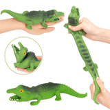Laden Sie das Bild in den Galerie-Viewer, Stretchy Dinosaur Toy Squishy Animal Stuffed Memory Sand Stress Relief Fidget Toys Crocodile 1 PC