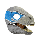 Laden Sie das Bild in den Galerie-Viewer, 3D PU Dinosaur Dragon Mask Halloween Party Props Costumes Decoration Velociraptor