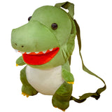 Laden Sie das Bild in den Galerie-Viewer, Dinosaur T Rex Bag Triceratops Backpack Soft Plush Toy Purse for Kids Gift T Rex
