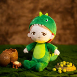Load image into Gallery viewer, Personalized Name Dinosaur Plush Stuffed Animal Kids Gift Toy