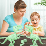 Laden Sie das Bild in den Galerie-Viewer, Glow in the Dark Dinosaur DIY Take Apart Fluorescent Skeleton Educational Toy for Kids