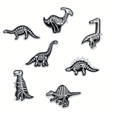 Laden Sie das Bild in den Galerie-Viewer, 5 Pcs Dinosaur Pins Brooch T Rex Enamel Pin for Clothes Bags Backpacks Decoration 7 Pcs Dinosaur Skeleton