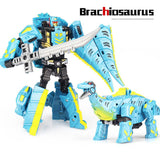 Laden Sie das Bild in den Galerie-Viewer, Large Dinosaur Robot Transforming Toys Transform Dinosaurs Action Figures 5 in 1 Playset Spinosaurus