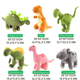 Laden Sie das Bild in den Galerie-Viewer, Name Personalized Dinosaur Family Stuffed Animal Plush Toy Gift for Kids