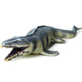 Laden Sie das Bild in den Galerie-Viewer, 17‘’ Realistic Mosasaurus Dinosaur Soft Action Figure Model Toy Decor Yellow