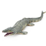 Laden Sie das Bild in den Galerie-Viewer, 17‘’ Realistic Mosasaurus Dinosaur Soft Action Figure Model Toy Decor Grey
