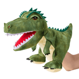 Laden Sie das Bild in den Galerie-Viewer, Adorable Plush Dinosaur Hand Puppet Interactive Cosplay Role Play Game Toy TRex