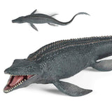 Laden Sie das Bild in den Galerie-Viewer, 15‘’ Realistic Mosasaurus Dinosaur Solid Action Figure Model Toy Decor Grey