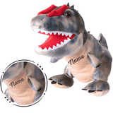 Laden Sie das Bild in den Galerie-Viewer, Adorable Plush Dinosaur Hand Puppet Interactive Cosplay Role Play Game Toy