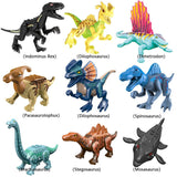 Laden Sie das Bild in den Galerie-Viewer, 5‘’ Mini Dinosaur Jurassic Theme DIY Action Figures Building Blocks Toy Playsets 9 Pack / B Pack