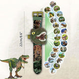 Laden Sie das Bild in den Galerie-Viewer, Dinosaur Flip Top Watch with Slide Projector 24 Species Pattern Educational Learning Toy