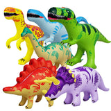 Laden Sie das Bild in den Galerie-Viewer, 7 PCS Inflatable Jungle Dinosaur Realistic Figures Great for Pool Party Decoration