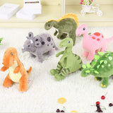 Laden Sie das Bild in den Galerie-Viewer, Name Personalized Dinosaur Family Stuffed Animal Plush Toy Gift for Kids