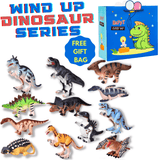 Load image into Gallery viewer, Wind Up Dinosaur Toys Bath Toys Educational Baby Learning Interactive Game 12 pcs (Save $20)