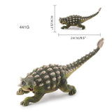 Laden Sie das Bild in den Galerie-Viewer, 10‘’ Realistic Ankylosaurus Dinosaur Solid Figure Model Toy Decor