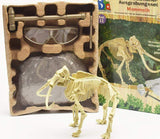 Laden Sie das Bild in den Galerie-Viewer, 11 Different Dinosaurs Skeleton Excavation Dig Up DIY Take Apart Dino Fossil Model Kit Toys with Goggles Mammoth