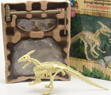 Laden Sie das Bild in den Galerie-Viewer, 11 Different Dinosaurs Skeleton Excavation Dig Up DIY Take Apart Dino Fossil Model Kit Toys with Goggles Parasaurus