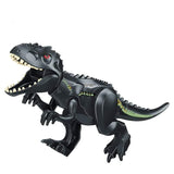 Laden Sie das Bild in den Galerie-Viewer, 12‘’ Dinosaur Jurassic Theme DIY Action Figures Building Blocks Toy Playsets Black T-Rex / 17*28.5cm