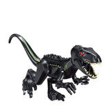 Laden Sie das Bild in den Galerie-Viewer, 12‘’ Dinosaur Jurassic Theme DIY Action Figures Building Blocks Toy Playsets Black Velociraptor / 27.6*15.9cm