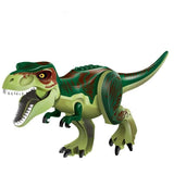 Laden Sie das Bild in den Galerie-Viewer, 12‘’ Dinosaur Jurassic Theme DIY Action Figures Building Blocks Toy Playsets Green T-Rex / 17*28.5cm