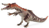 Laden Sie das Bild in den Galerie-Viewer, 12&#39;&#39; Realistic Dinosaur Baryonyx Solid Figure Model Toy with Movable Jaw &amp; Arm