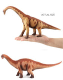 Laden Sie das Bild in den Galerie-Viewer, 13‘’ Realistic Brachiosaurus Dinosaur Solid Figure Model Toy Decor with Flexible Neck