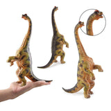 Laden Sie das Bild in den Galerie-Viewer, 13‘’ Realistic Brachiosaurus Dinosaur Solid Figure Model Toy Decor with Flexible Neck