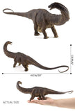 Laden Sie das Bild in den Galerie-Viewer, 18‘’ Realistic Apatosaurus Dinosaur Solid Figure Model Toy Decor