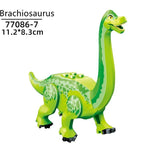 Laden Sie das Bild in den Galerie-Viewer, 5‘’ Mini Dinosaur Jurassic Theme DIY Action Figures Building Blocks Toy Playsets Brachiosaurus / Green