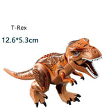 Laden Sie das Bild in den Galerie-Viewer, 5&quot; Mini Dinosaurier Jurassic Theme DIY Actionfiguren Bausteine ​​Spielzeug Spielsets 