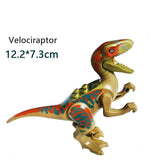 Laden Sie das Bild in den Galerie-Viewer, 5‘’ Mini Dinosaur Jurassic Theme DIY Action Figures Building Blocks Toy Playsets Velociraptor / Golden
