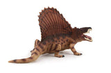 Laden Sie das Bild in den Galerie-Viewer, 7‘’ Realistic Dimetrodon Dinosaur Solid Figure Model Toy Decor Brown