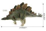 Load image into Gallery viewer, 7&#39;&#39; Realistic Stegosaurus Dinosaur Solid Action Figure Toy Decor