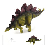 Laden Sie das Bild in den Galerie-Viewer, 7&#39;&#39; Realistic Stegosaurus Dinosaur Solid Action Figure Toy Decor Purple