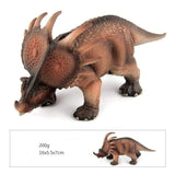 Laden Sie das Bild in den Galerie-Viewer, 7‘’ Realistic Styracosaurus Dinosaur Solid Action Figure Model Toy Decor Red