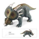 Laden Sie das Bild in den Galerie-Viewer, 7‘’ Realistic Styracosaurus Dinosaur Solid Action Figure Model Toy Decor Blue