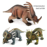 Laden Sie das Bild in den Galerie-Viewer, 7‘’ Realistic Styracosaurus Dinosaur Solid Action Figure Model Toy Decor