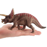 Laden Sie das Bild in den Galerie-Viewer, 8‘’ Realistic Triceratops Dinosaur Solid Figure Model Toy Decor